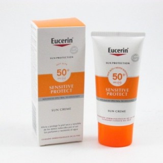 EUCERIN SUN PROTECTION 50+ SUN CREMA SENSITIVE PROTECT 1 ENVASE 50 ml