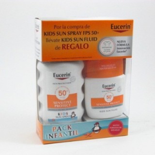 EUCERIN SUN PROTECTION 50+ SPRAY INFANTIL SENSITIVE PROTECT 1 ENVASE 200 ML