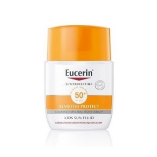 EUCERIN SUN PROTECTION 50+ FLUIDO INFANTIL SENSITIVE PROTECT 1 ENVASE 50 ml POCKET SIZE