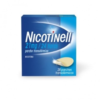 NICOTINELL 21 mg/24 h 28 PARCHES TRANSDERMICOS 52,5 mg