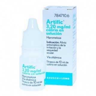 ARTIFIC 3,2 mg/ml COLIRIO EN SOLUCION 1 FRASCO 10 ml