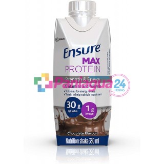ENSURE MAX PROTEIN 1 BRICK 330 ml  SABOR CHOCOLATE