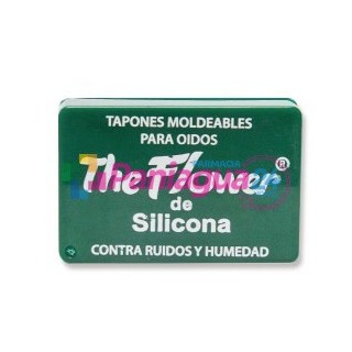 TAPONES OIDOS SILICONA THE FLOWER MOLDEABLES